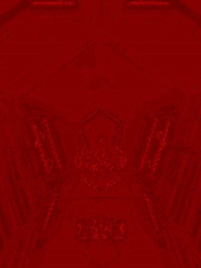 Neon Tunnel Pixel Body Silhouette VJ Loop 3:4 iPad Portrait 60fps Screensaver