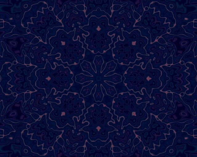 Neon Tunnel Blue Mandala VJ Loop 5:4 Βιομηχανική 60fps φορητή οθόνη αναμονής