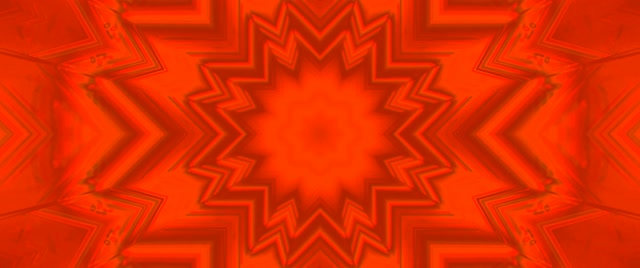 Neon Tunnel Red Star Burst 2.39:1 Cinemascope 60fps Screensaver Vj Loop
