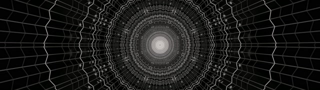 Neon Tunnel Hexagon Web Vortex 32:9 Super Ultrawide 60fps Screensaver Vj Loop