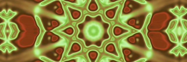 Neon Tunnel 3:1 Triplewide 60fps Screensaver | VJ Loop Pulsating Kaleidoscope