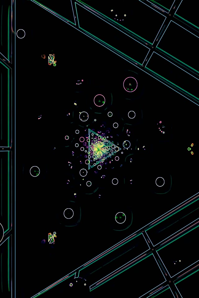 Neon Tunnel Κύκλοι 60fps Screensaver PC 2:3 Photo Portrait Vj Loop