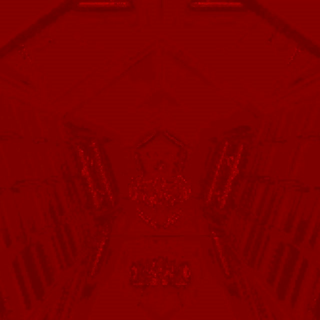 Κόκκινο Κρανίο Έμβλημα Σήραγγα Neon VJLoops 1:1 square 60fps προφύλαξη οθόνης