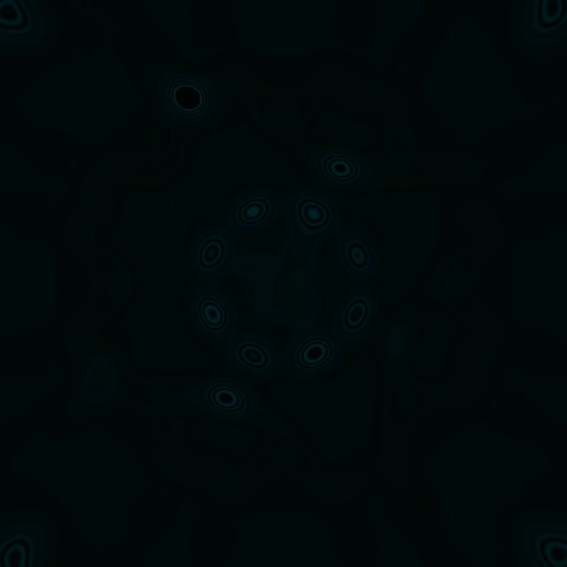 Σήραγγα Neon Τιρκουάζ Fractal Mandala VJ Loop 1:1 Square 60fps Προφύλαξη Οθόνης