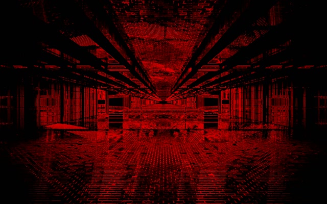 Red Glitch Neon Tunnel VJ Loop 60fps 16:10 MacBook Προσταμιέρ