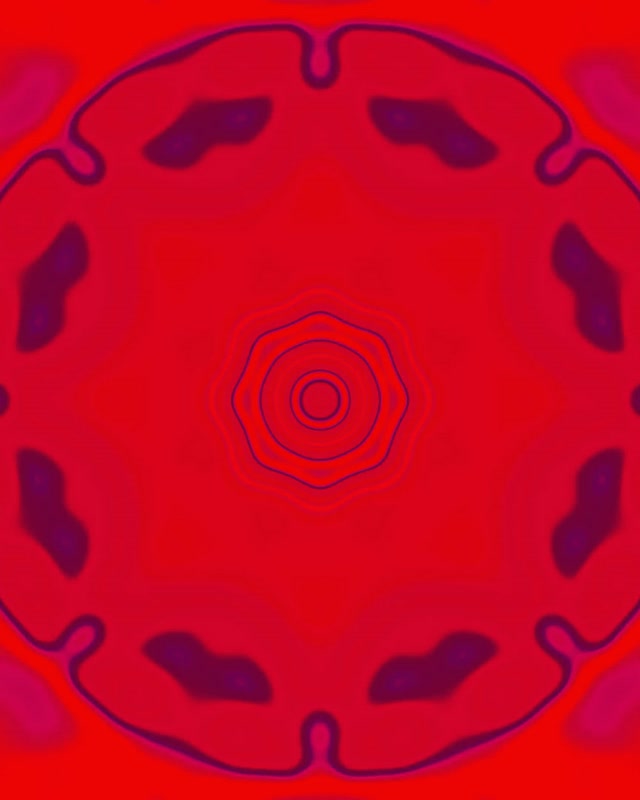 Κόκκινη Neon Σήραγγα Καλειδοσκόπιο Loop 60fps 4:5 Instagram Screensaver VJLoops