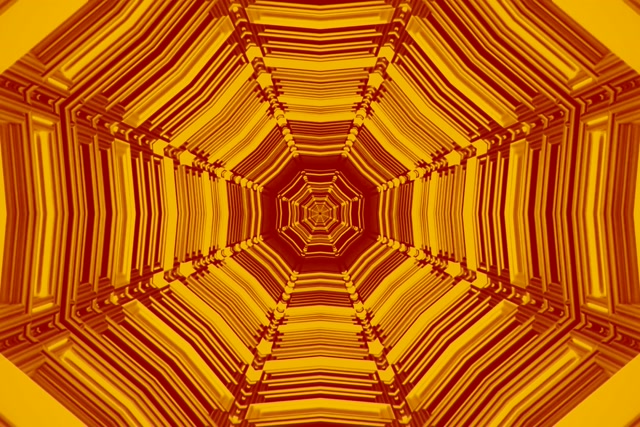 Neon Tunnel Octagon Vortex VJ Loop 3:2 Surface 60fps Προφύλαξη Οθόνης