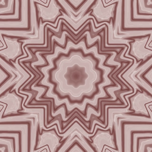 Crimson Star Kaleidoscope Neon Tunnel VJ Loop 1:1 Τετράγωνο 60fps Προσταμιέρ