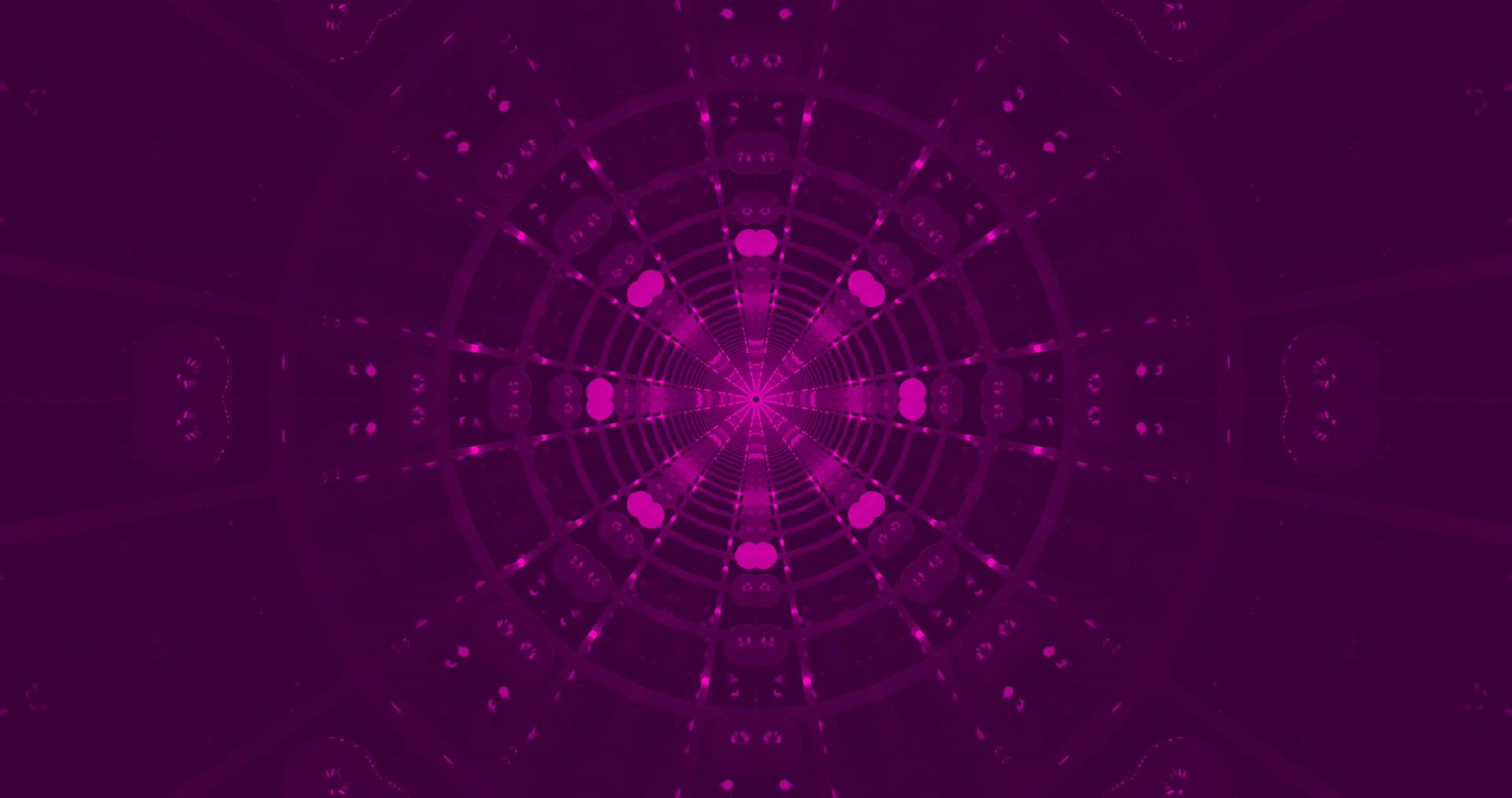 Túnel Espiral Magenta Salvapantallas 4K UHD 60fps Fondo Animado