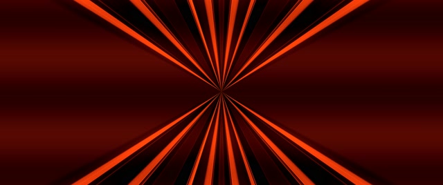 Túnel de Neón Explosión Estelar Roja Naranja VJ Loop 2.39:1 Cinemascope 60fps Salvapantallas