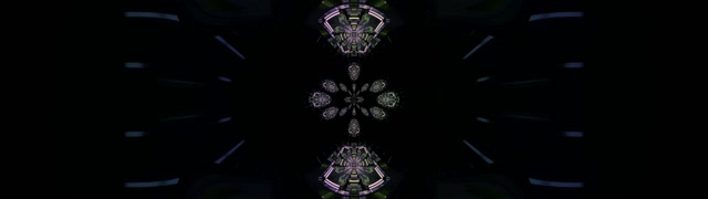 Neon Tunnel Kaleidoscope Vortex 32:9 Ultrawide 60fps Screensaver Loop