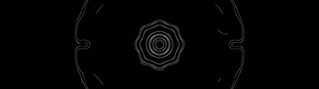 Túnel Neón Blanco Protector de Pantalla 32:9 Super Ultrawide 60fps VJ Loop PC Laptop