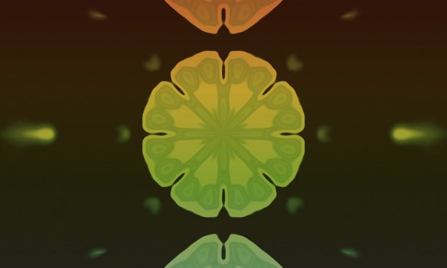 Túnel de Neón Explosión Mandala Fractal 5:3 Ancho 60fps Salvapantallas VJ Loop