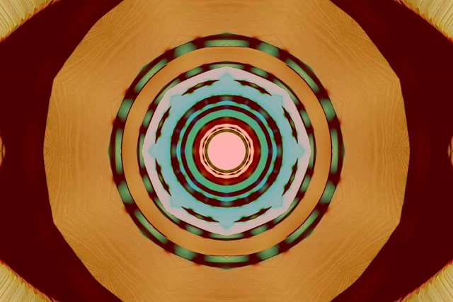 Neon Tunnel Concentric Rings Vj Loop 3:2 Surface 60fps Screensaver