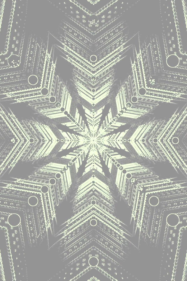 Túnel Neón Copo de Nieve Gris Salvapantallas 60fps 2:3 Foto Retrato VJ Loop