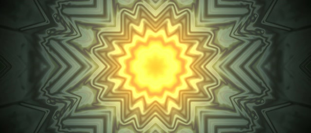 Vj loop Neon Tunnel Golden Star Burst 21:9 Ultrawide 60fps Screensaver