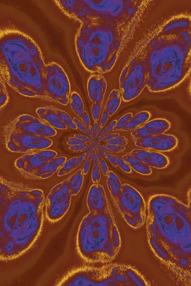 Túnel de Neón Caleidoscopio Explosión 2:3 Photo Portrait 60fps Salvapantallas Vj Loop