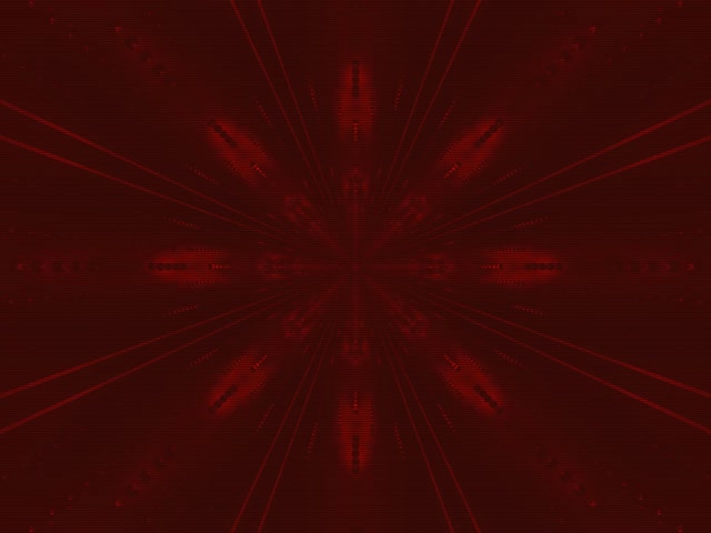 Túnel Neón Rojo Ráfaga Estrella VJ Loop 4:3 Classic 60fps Salvapantallas