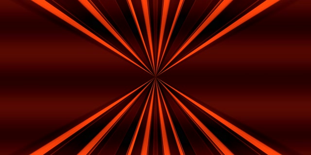 Túnel de Neón Rojo Explosión de Estrella VJLoops 2:1 Univisium 60fps Salvapantallas