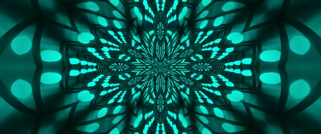 Fractal Rojo Caleidoscopio Túnel Neón Vj Loop 2.39:1 Cinemascope 60fps Protector de Pantalla