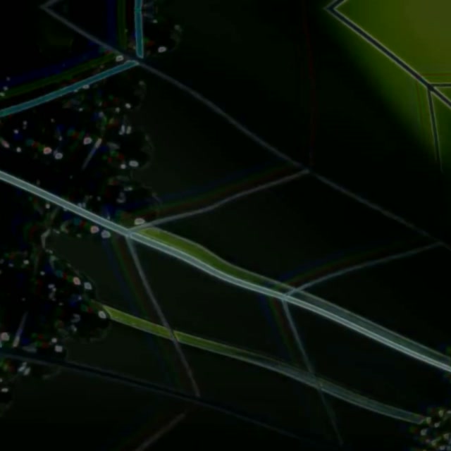 Túnel Neón Rejilla Hexágono Oscura VJ Loop 1:1 Cuadrado 60fps Salvapantallas