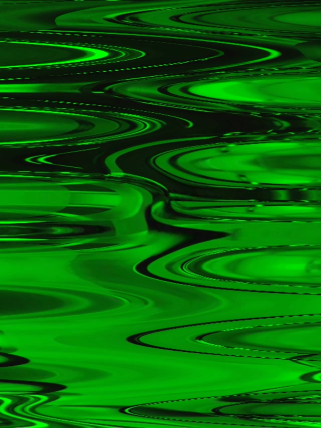 Túnel de Neón Corredor Verde Brillante VJ Loop 3:4 iPad Portrait 60fps Salvapantallas