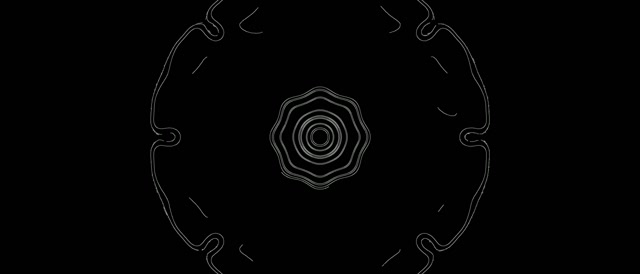 Túnel Neón Oscuro Protector de Pantalla 21:9 Ultrawide 60fps VJ Loop PC