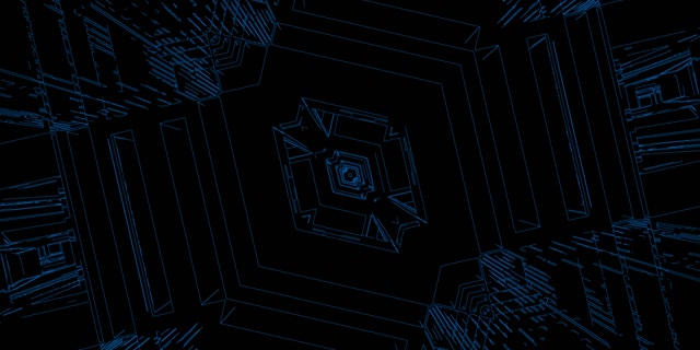 Túnel Neón Magenta Vórtice VJLoops 2:1 Univisium 60fps Salvapantallas