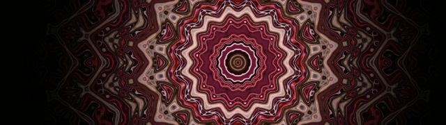 Túnel Neón Fractal Mandala VJ Loop 32:9 Super Ultrawide 60fps Salvapantallas