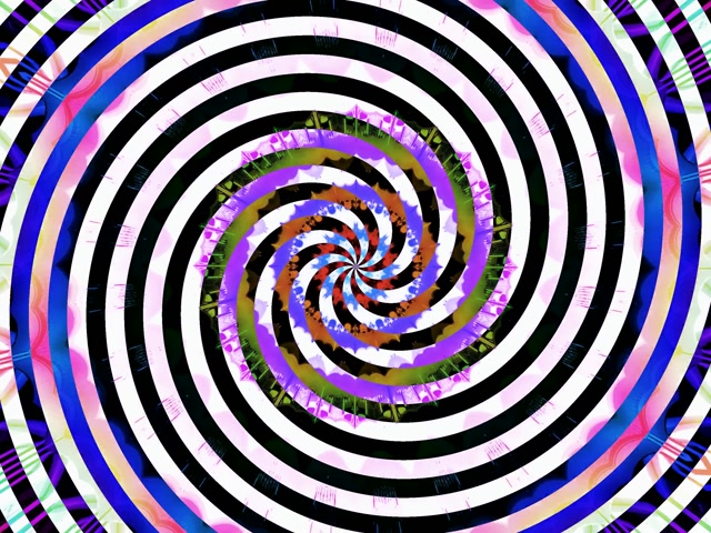 Túnel Neón Vórtice Espiral Hipnótico 4:3 Clásico 60fps Salvapantallas VJ Loop