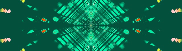 Túnel Neón Caleidoscopio Diamante VJ Loop 32:9 Super Ultrawide 60fps Salvapantallas