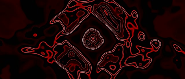 Túnel Neón Rojo Vórtice Diamante VJ Loop 21:9 Ultrawide 60fps Salvapantallas