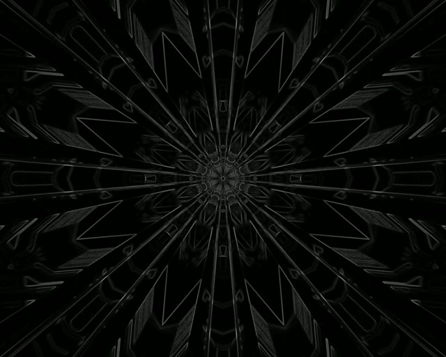 Túnel Neón Explosión Fractal Oscura Vj Loop 5:4 industrial 60fps Salvapantallas