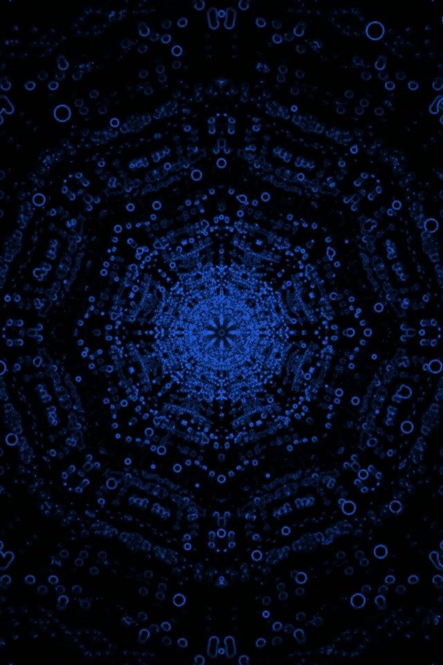 Túnel de Neón Vórtice Mandala Rosa Salvapantallas 2:3 Photo Portrait 60fps VJ Loop