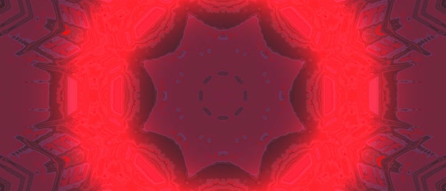 Túnel de Neón Anillo Ojo Rojo VJ Loop 21:9 Ultraancho 60fps Salvapantallas