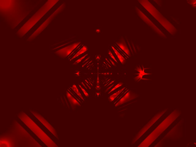 Túnel Neón Rojo Vórtice Diamante VJ Loop 4:3 Clásico 60fps Salvapantallas