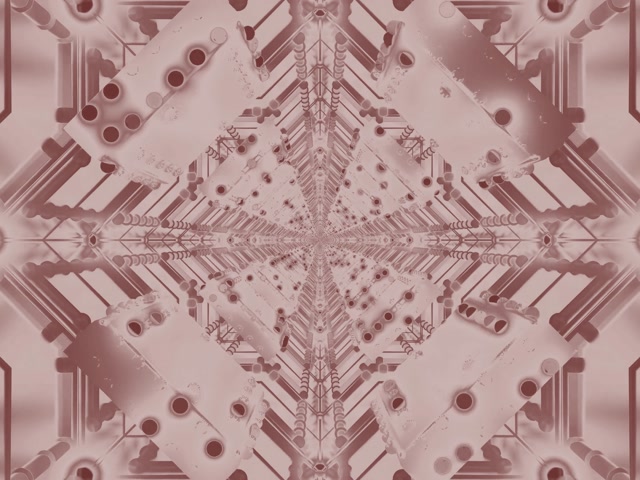 VJLoops Túnel Neón Rosa Pink Caleidoscopio 4:3 Clásico 60fps Salvapantallas