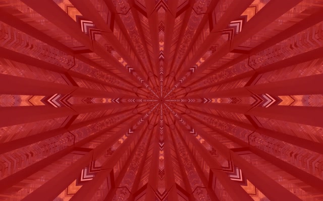 Red Kaleidoscope Neon Tunnel Vj Loop 16:10 Macbook 60fps Screensaver