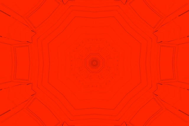 Neon Tunnel Pulsating Octagon Vortex 3:2 Surface 60fps Screensaver VJ Loop