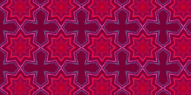 Neoon Tunnel Magenta Tähe Kaleidoskoop VJLoops 2:1 Univisium 60fps Ekraanisäästja