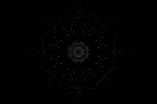 Neon Tunnel Seitsenurk Kaleidoskoop VJLoops 3:2 Surface 60fps Ekraanisäästja