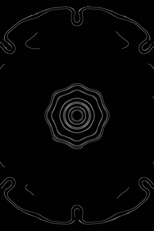 Must Neon Tunnel Ekraanisäästja 60fps 2:3 Photo Portrait VJ Loop PC Laptop