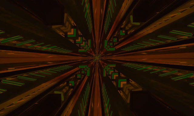 Neoontunnel fraktaal kaleidoskoop plahvatus 5:3 Wide 60fps screensaver Vj Loop
