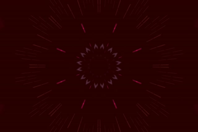 Neontunnel Roosa Kaleidoskoop Õie VJ Loop 3:2 Surface 60fps Ekraanisääst