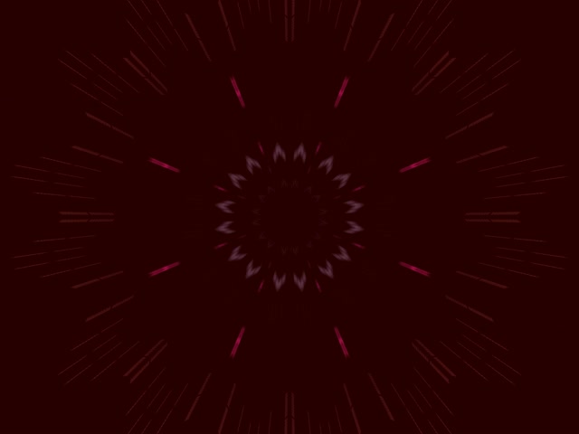 Neontunnel Magenta Kaleidoskoop Purse VJ Loop 4:3 Classic 60fps Ekraanisääst