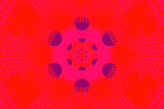 Neon Tunnel Kuusnurk Kaleidoskoop 3:2 surface 60fps Ekraanisäästja VJ loop