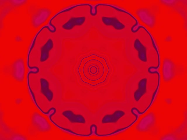 Neontunnel Punane Mandala Keeris Vj Loop 4:3 Classic 60fps Ekraanisääst