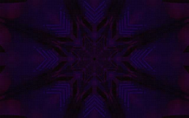 Neoon Tunnel Lilla Täht Kaleidoskoop VJLoops 60fps 16:10 MacBook Ekraanisääst