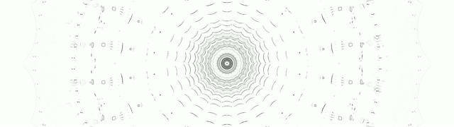 Beltz Zuri Geometriko Mandala Tunela VJLoops - Mugimendu Hipnotiko Abstraktua Atzeko...