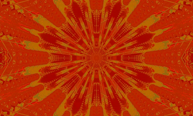 Neon Tunnel Kaleidoscope Burst VJ Loop 5:3 Wide 60fps Screensaver